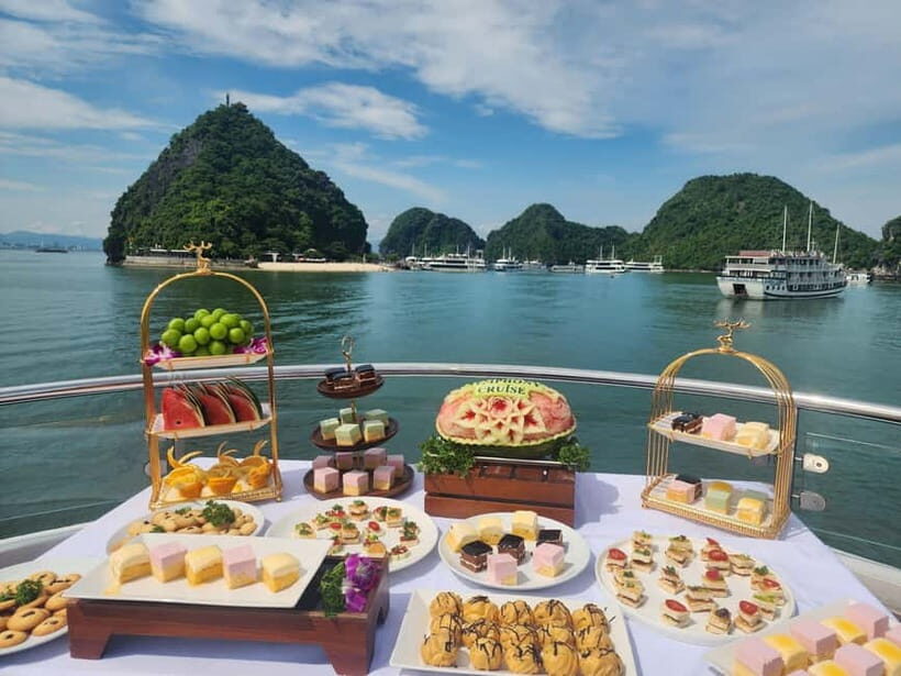 From Ha Long: Luxury Symphony Day Cruise with 2 Jacuzzi Pool - Key highlights worth your time