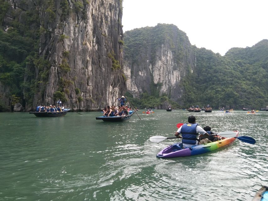 From Ha Noi - Fullday Trip Ha Long Bay - TiTop Beach and the optional hike: your best view odds