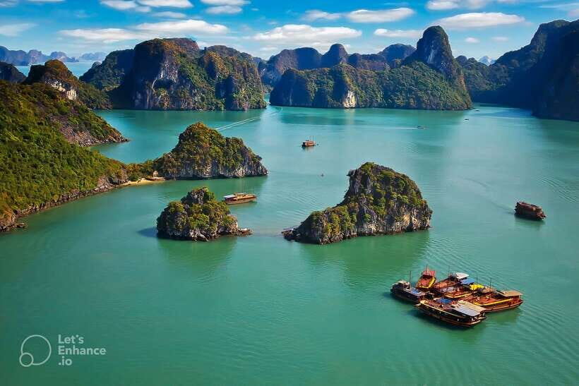 From Hanoi: 1 -Day Halong Bay Cruise With Big & Small Groups - Titov Island and Titov Peak: beach time plus the big view