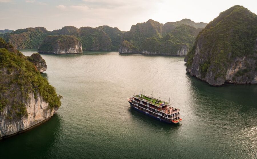 From Hanoi: 2-Day Halong and Lan Ha Bay La Pandora Cruise - Cabins and food: what matters when you’re staying overnight on the bay