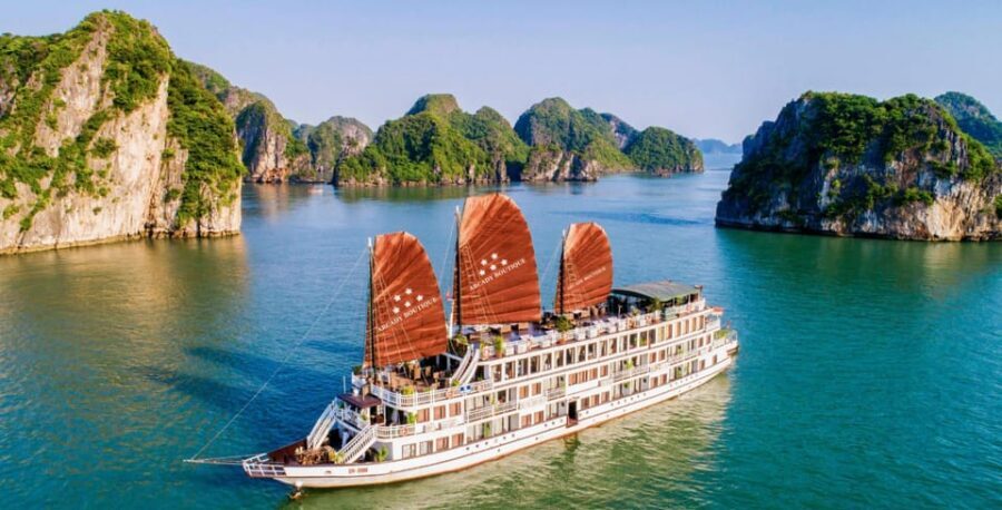 From Hanoi: 2D1N Ha Long Bay by Arcady Boutique Cruise - Titop Island: beach time plus a view climb