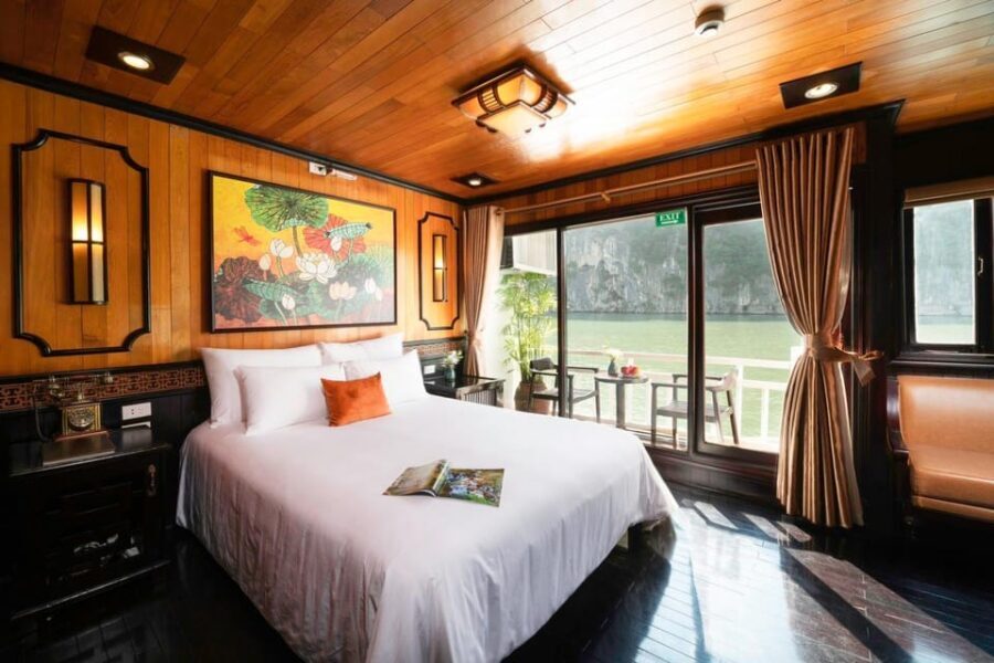 From Hanoi: 2D1N Ha Long Bay by Arcady Boutique Cruise - Luon Cave kayaking: the calm side of Ha Long Bay