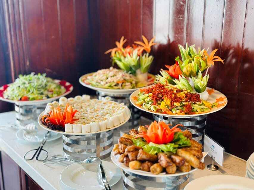 From Hanoi: 3D2N Ha Long & Lan Ha Bay by Le Journey Cruise - Food: included meals with one clear caution