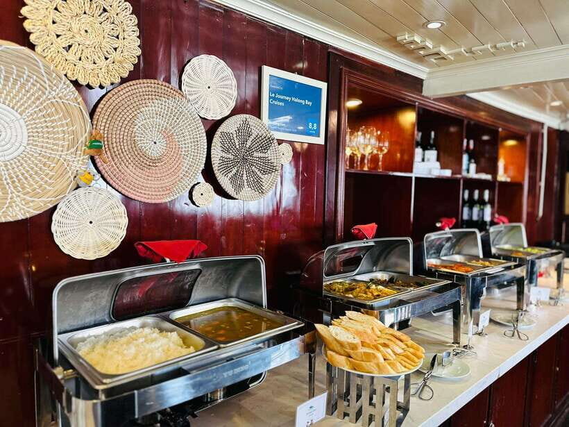 From Hanoi: 3D2N Ha Long & Lan Ha Bay by Le Journey Cruise - Sunset Party, cooking class, and the included happy hour moment
