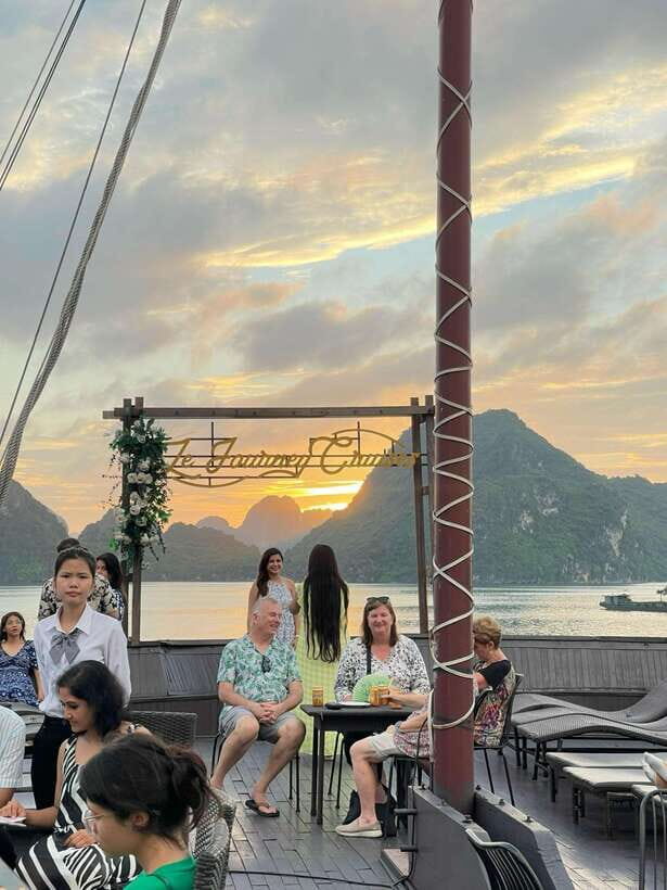 From Hanoi: 3D2N Ha Long & Lan Ha Bay by Le Journey Cruise - Floating pearl farm village: learn, then snap photos with context