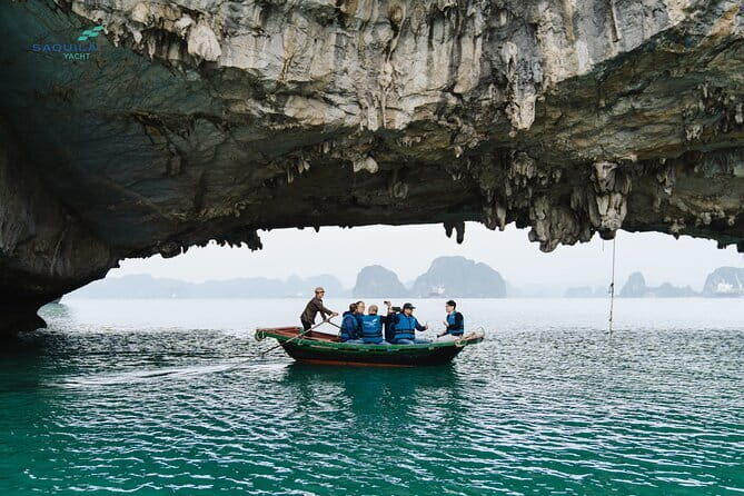 From Hanoi: Best Halong 5-Star Day Cruise, Buffet Lunch,Limousine - Ti Top Island: swimming, sunbathing, and the hike for panoramic views