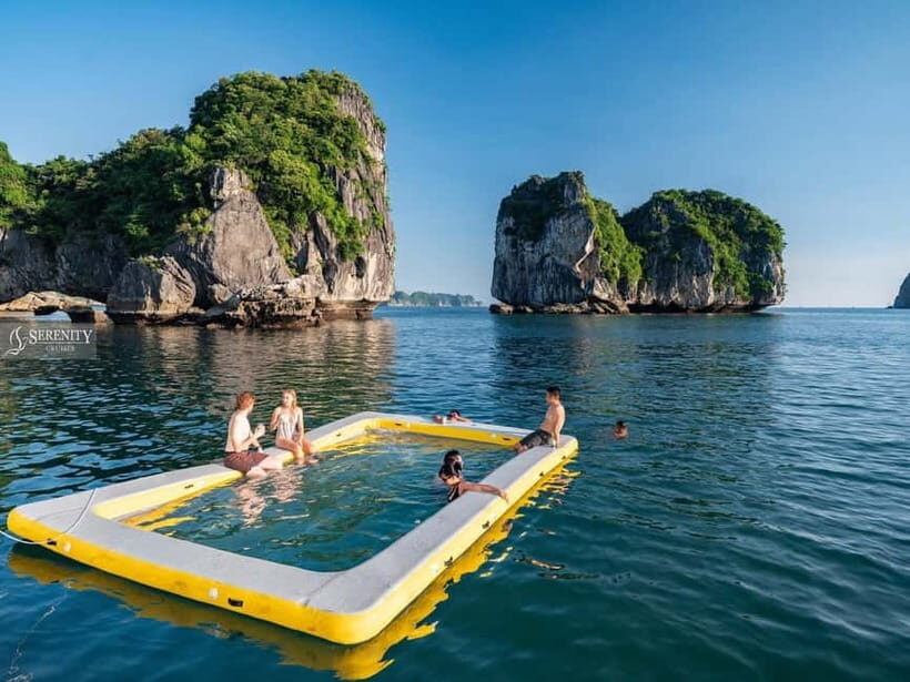 From Hanoi: Cat Ba Island and Lan Ha Bay Cruise Day Trip - Boarding at Beo Harbour: welcome drink and the pace of the cruise