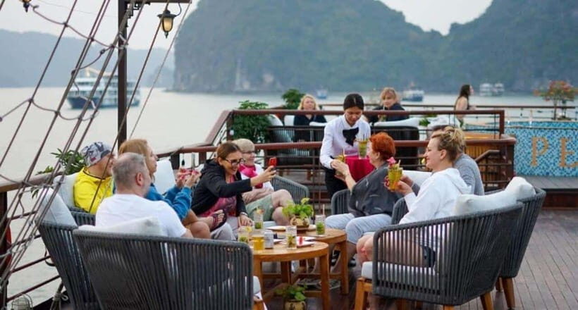 From Hanoi: Ha Long Bay Full-Day Luxury Cruise - Hanoi to Tuan Chau: the long-but-manageable morning