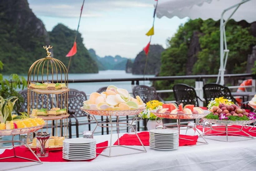 From Hanoi: Halong Bay Seaplane & 6-Hour Ha Long Bay Tour - Premium cruise day: lunch on the water and classic Halong icons