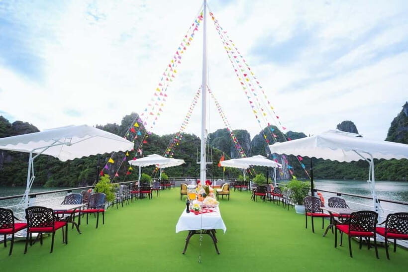 From Hanoi: Halong Bay Seaplane & 6-Hour Ha Long Bay Tour - TiTop Island: swim time plus a view hike option
