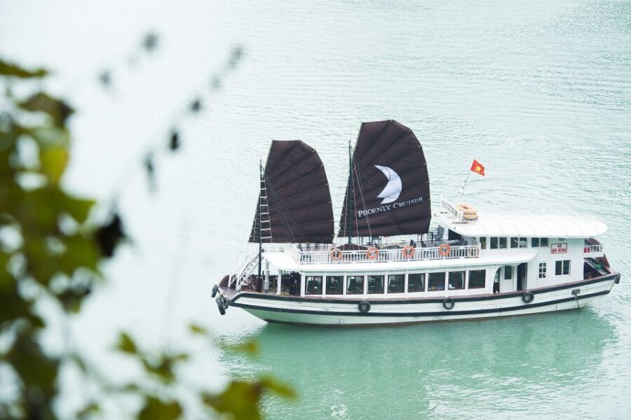 From Hanoi: Halong day trip, Route 2, 6hours, Small group - Sung Sot Cave: the star stop, with stairs and good guide timing