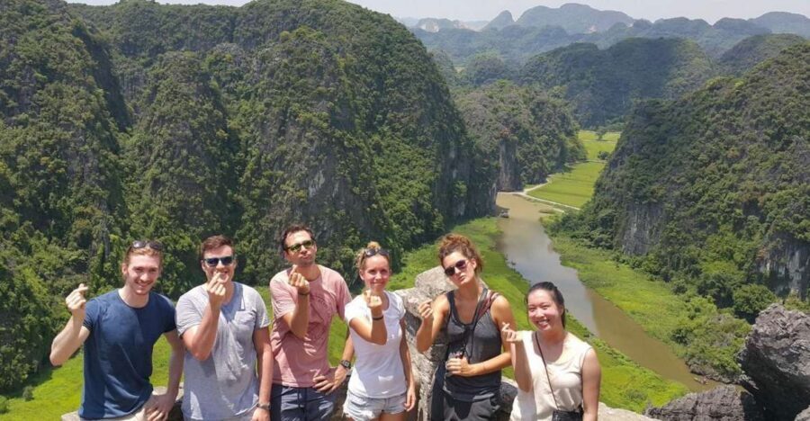 From Hanoi: Hoa Lu, Hang Mua Hike, Tam Coc Boat, and Lunch - Hoa Lu’s Dinh and Le temples: walking the old capital in limestone country