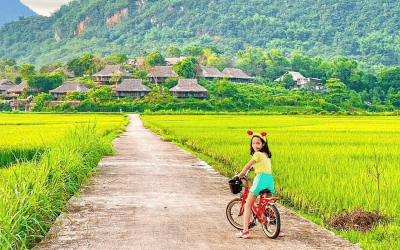 From Hanoi: Mai Chau Full-day Biking Tour - Mai Châu Check-In: Stilt-House Lunch and a Quick Reset