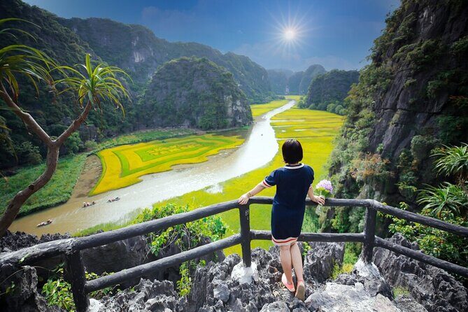 From Hanoi Ninh Binh Bai Dinh or Hoa Lu Trang An Mua Caves - The day’s big mix: boats, pagodas, ancient capital, and steps