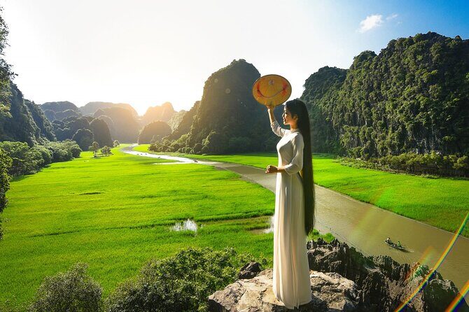 From Hanoi Ninh Binh Bai Dinh or Hoa Lu Trang An Mua Caves - Mua Cave and the 500 steps: the viewpoint payoff, plus the timing risk