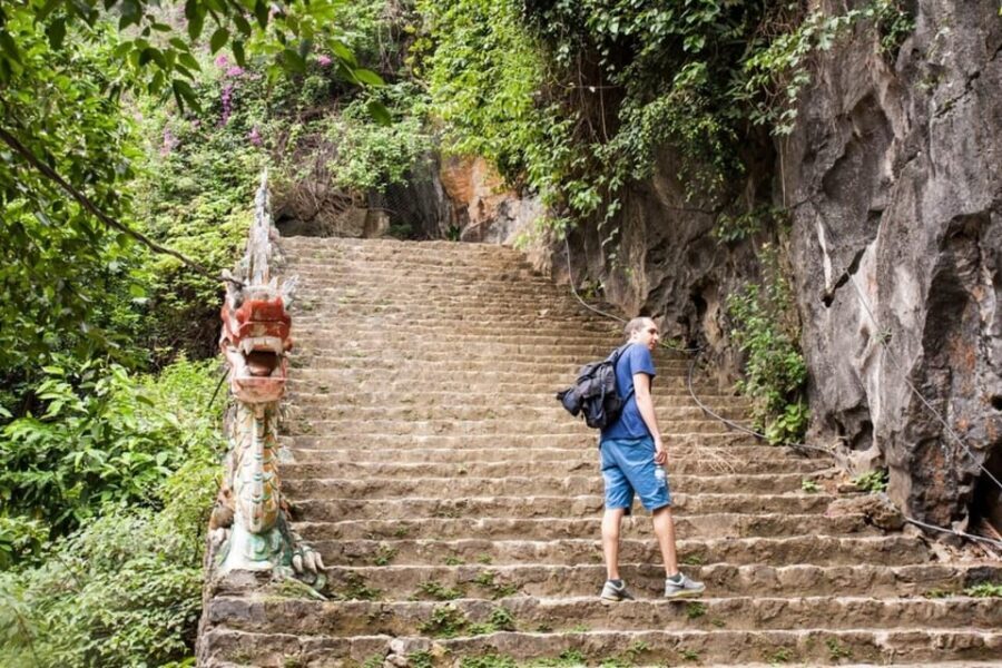 From Hanoi: Ninh Binh & Bai Dinh & Trang An & Mua Caves Tour - Thung Sen lotus walk: a quiet finish after the stairs