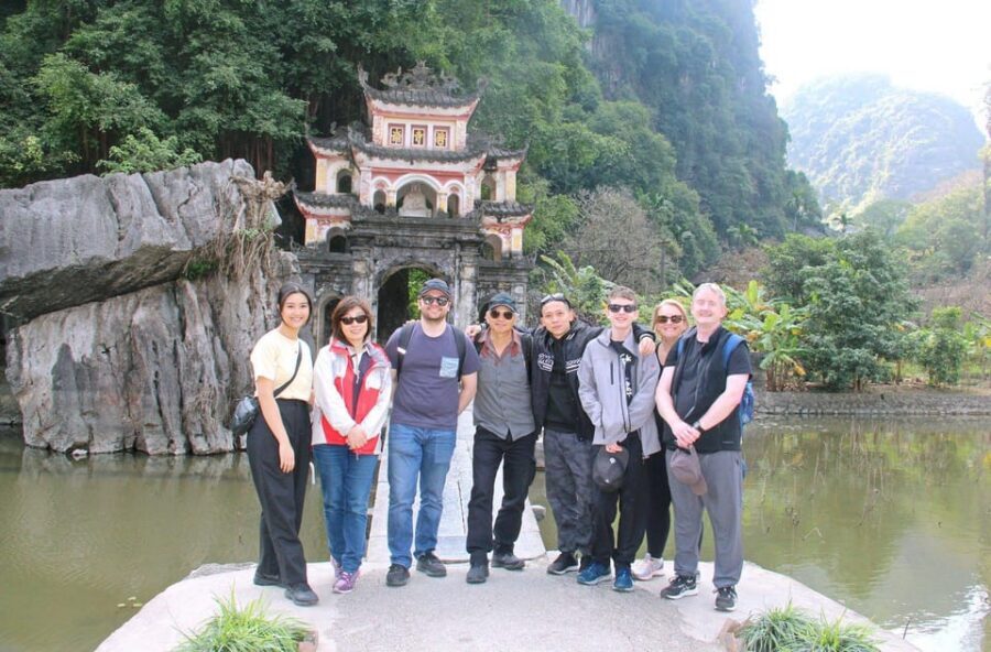 From Hanoi: Ninh Binh, Hoa Lu, Tam Coc and Mua cave - Stop 1: Hoa Lu Ancient Citadel and the story of Vietnam’s 10th century