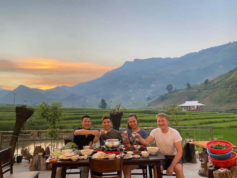 From Hanoi: Sapa 2D1N Homestay overnight by Morning bus - The First Trek: Y Linh Ho, Lao Chai, and Ta Van by Late Afternoon