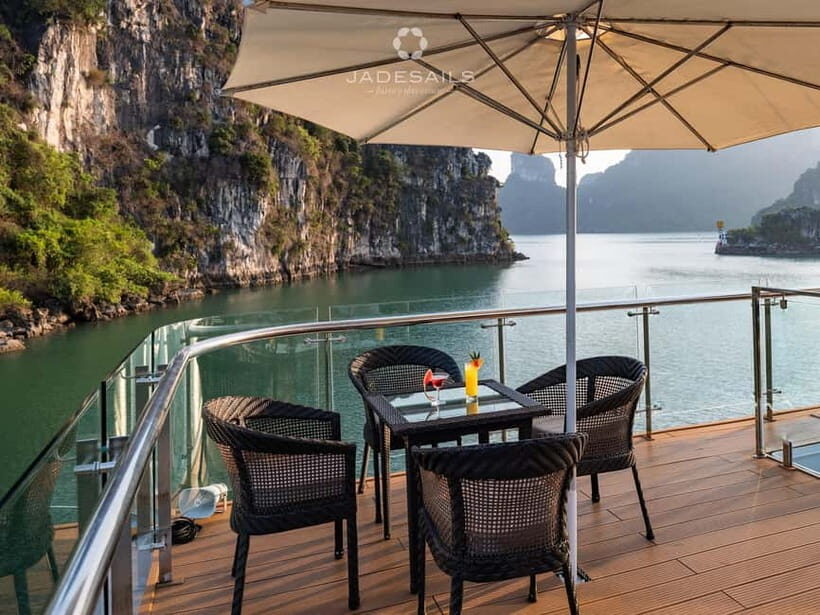 From Hanoi: Top-Rated Ha Long Bay Day Cruise with Jade Sails - Jade Sails on Lan Ha Bay: What “luxury” means on this day trip