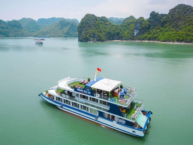 From Ninh Binh: Ha Long Bay 1-Day Trip Ending in Hanoi - From Tam Coc pickup to Tuan Chau Harbor: your one-day timing