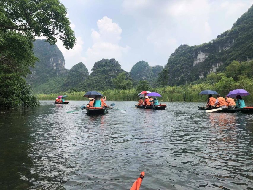 From Ninh Binh: Hoa Lu,Trang An,Mua Cave, Full Day Tour - Trang An by Boat: About 3 Hours Through Sang, Toi, Ba Giot, and Nau Ruou