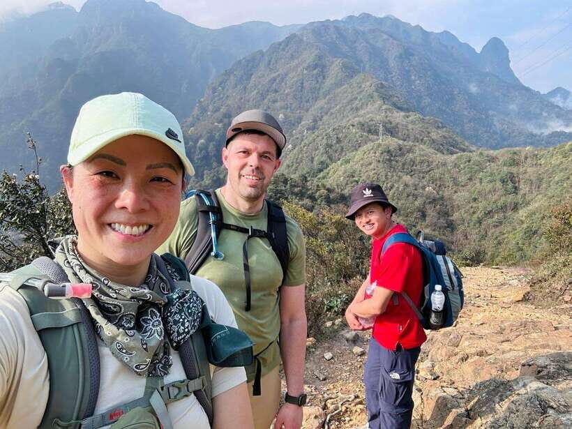 From Sapa: Fansipang Mountain Hike 1 Day - 1,900m to 2,400m: bamboo, forest stories, and learning to pace