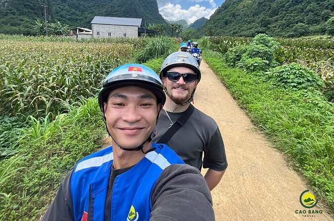 Full Day Motorbike Cao Bang Loop Tour to Ban Gioc Waterfalls - Nguom Ngao Cave: animal-shaped stalactites and a realistic 40 minutes