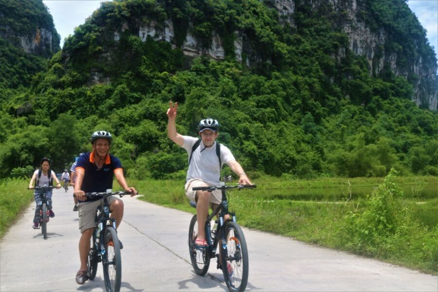 Full Day Trang An, Bich Dong Pagoda, Biking & Family Visit - Trang An Eco Complex by sampan: caves, temples, and slow time on Sao Khe