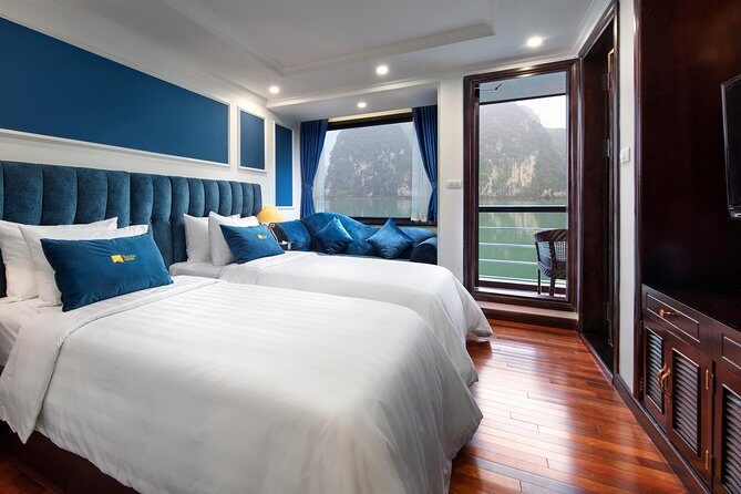 FULL package - 3D2N on 5* Luxury Cruise explore Lan Ha Bay and Halong Bay - Luxury balcony cabin: why it matters more than you think