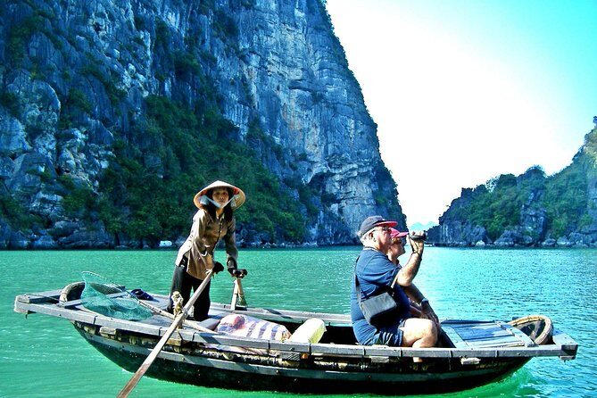 FULL package - 3D2N on 5* Luxury Cruise explore Lan Ha Bay and Halong Bay - Day 2 onboard schedule style: active, but not frantic