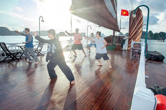 FULL package - 3D2N on 5* Luxury Cruise explore Lan Ha Bay and Halong Bay - Meals and onboard entertainment: the real convenience of “all included”