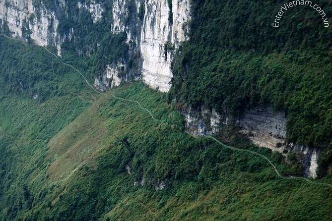 Ha Giang Loop Backpacker Tour, Small Group within Easy Riders - Day Two: Ma Pi Leng Pass and the Tu San alley view