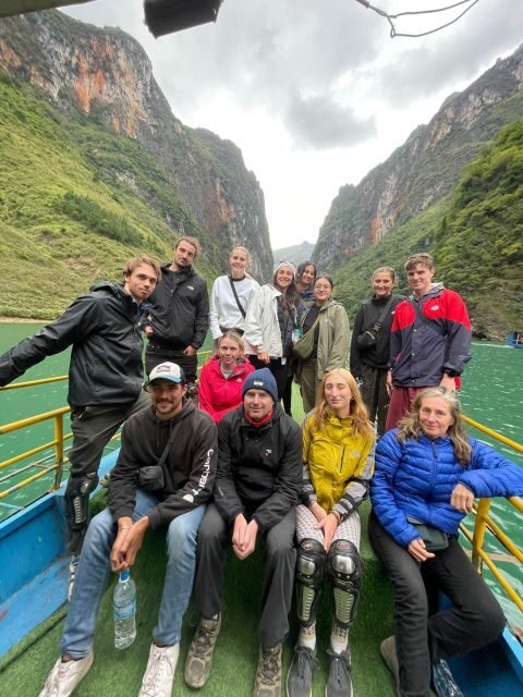 Ha Giang Loop Tours -3days with Easy Rider Package - Day 2: Dong Van market, Ma Pi Leng Pass, Tu San views, and Du Gia waterfall time