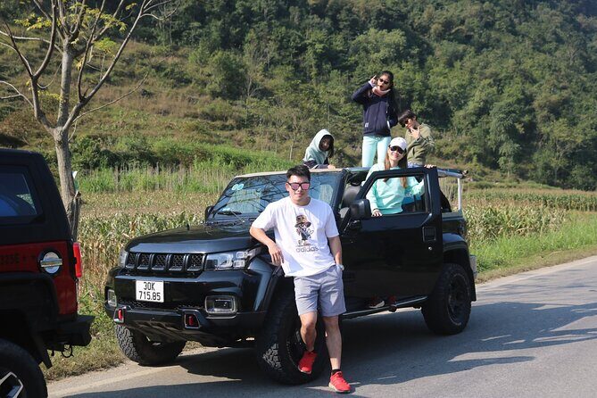 Ha Giang Open Air New Model Jeep Tour 2 Days 1 Night - Tham Ma Road and the 9-step road photo moment