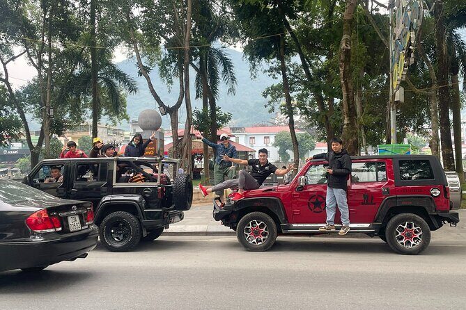 Ha Giang Open Air New Model Jeep Tour 2 Days 1 Night - Day 2 morning: Ma Pi Leng Pass and Happy Road driving time