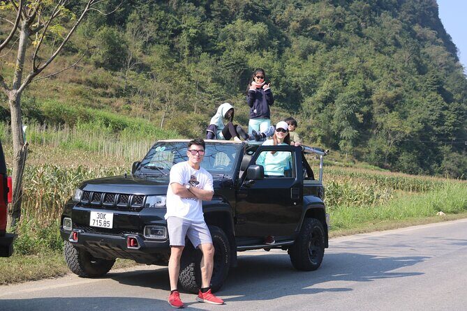 Ha Giang Open Air New Model Jeep Tour 2 Days 1 Night - Meo Vac: valley roads, possible market stop, then more scenery