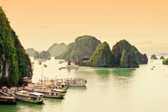 Ha Long Bay 1 Day Tour - Tuan Chau Harbor and the traditional junk cruise