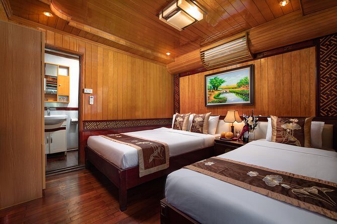 Ha Long Bay 2D1N on 2-star-plus Cruise - Day 1 arrival on Cozy Bay: check-in, lunch, and safety basics