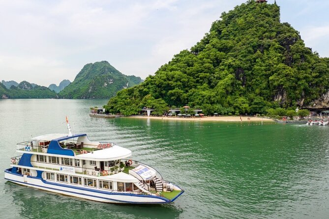 Ha Long Bay Cruise Day Tour-best selling: Included transportation - Hang Luon Lagoon by kayak or bamboo boat