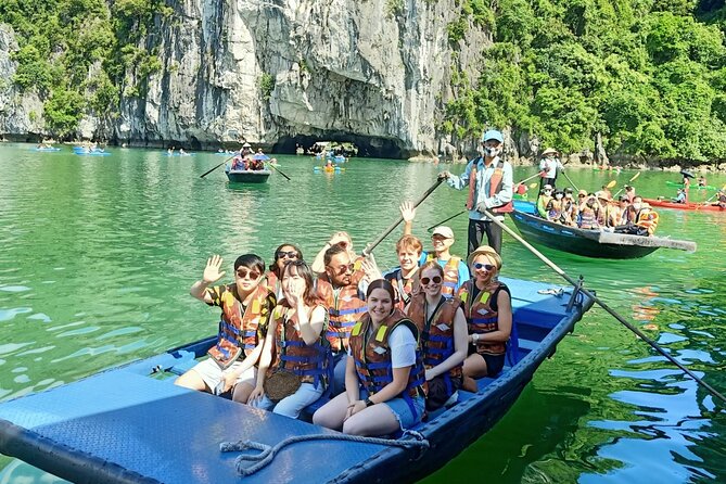 Ha Long Bay Cruise Day Tour-best selling: Included transportation - Sung Sot Cave: the “surprise” moment you actually remember