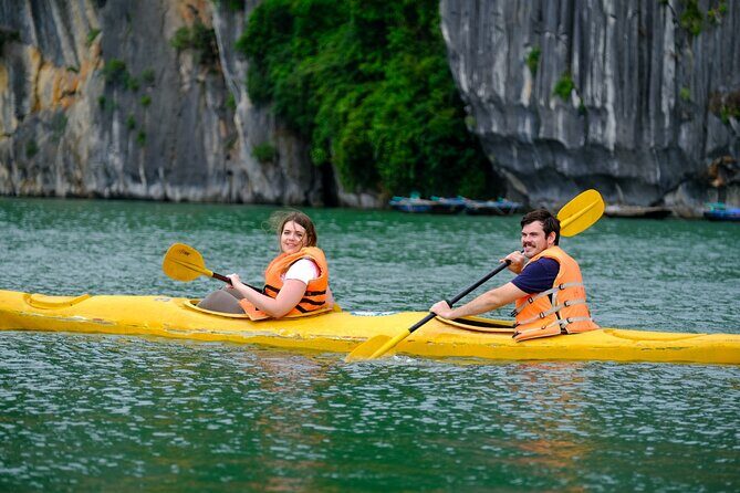 Ha Long Bay Cruise Day Tour-Cave, Kayaking,Ti top island & Lunch - A One-Day Ha Long Bay Cruise That Fits Real Life