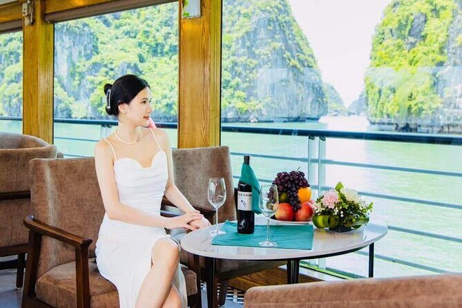 Ha Long Bay Day Tour by 5-Star Heritage Luxury Cruise From Hanoi - Onboard Comfort: Luxury Steel Cruise, Lunch, and Jacuzzi Time