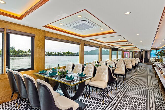 Ha Long Bay Day Tour by 5-Star Heritage Luxury Cruise From Hanoi - Sunset Party and the Return to Tuan Chau