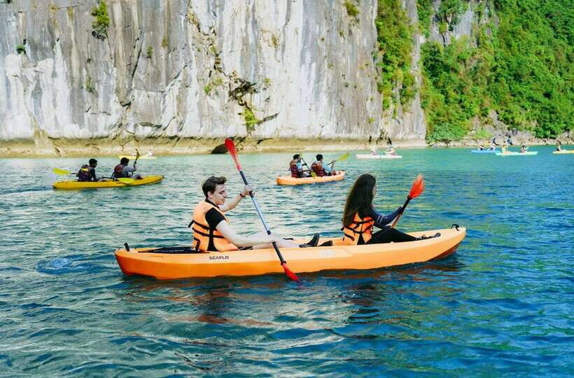 Ha Long Bay Day Trip with Best Price - Arriving at Tuan Chau Harbor and boarding the 5–6 hour cruise