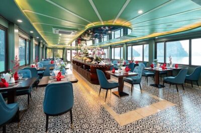 Ha Long Bay day trip with Luxury cruise - Cruising Halong Bay from the deck: islets you’ll recognize fast