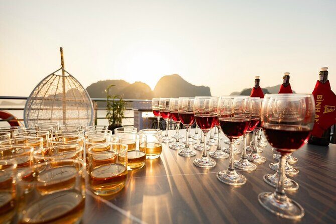 Ha long Bay day trip with Luxury Cruise - Sunset Party on the Water: Small Celebration, Clear Ending