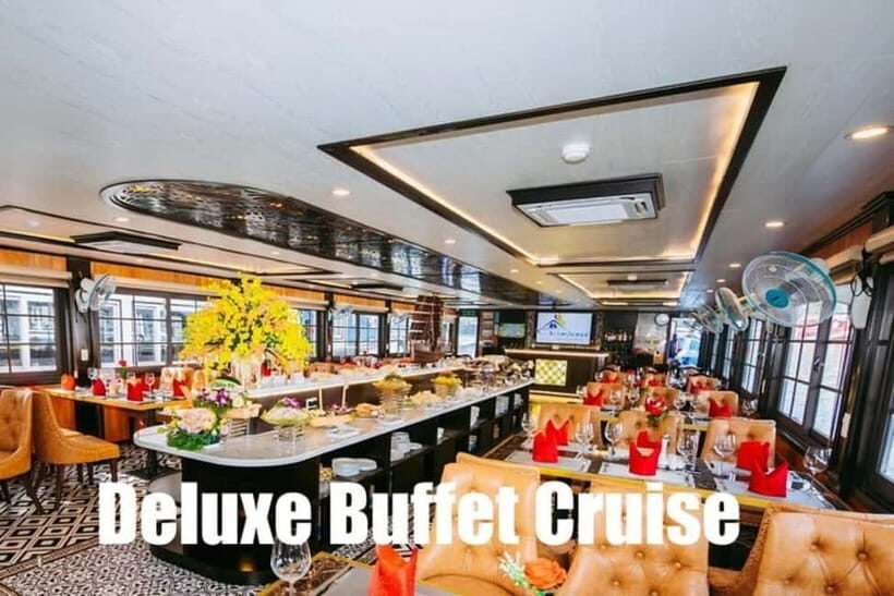 Ha Long Bay Full Day Tour from Hanoi Buffet Lunch& Adventure - Luon Cave water time: kayak, bamboo boat, or deck relaxation