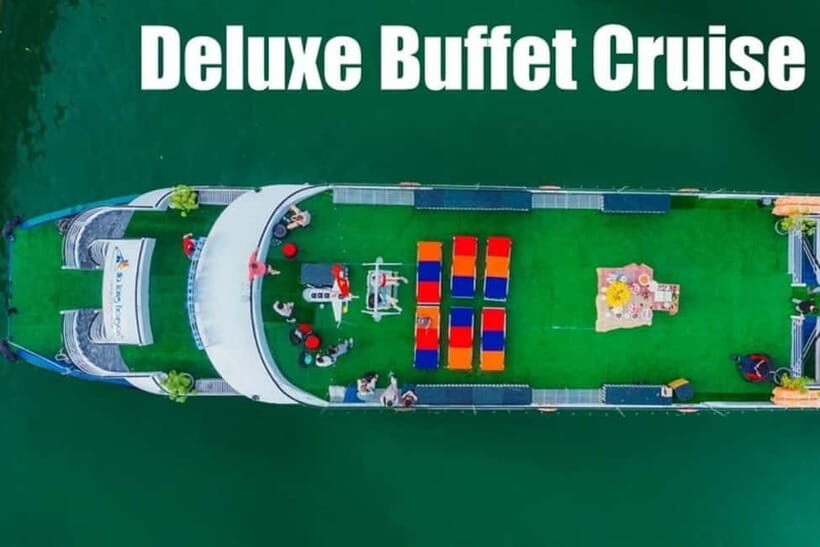 Ha Long Bay Full Day Tour from Hanoi Buffet Lunch& Adventure - Sunset tea on the sundeck and the calm ride back