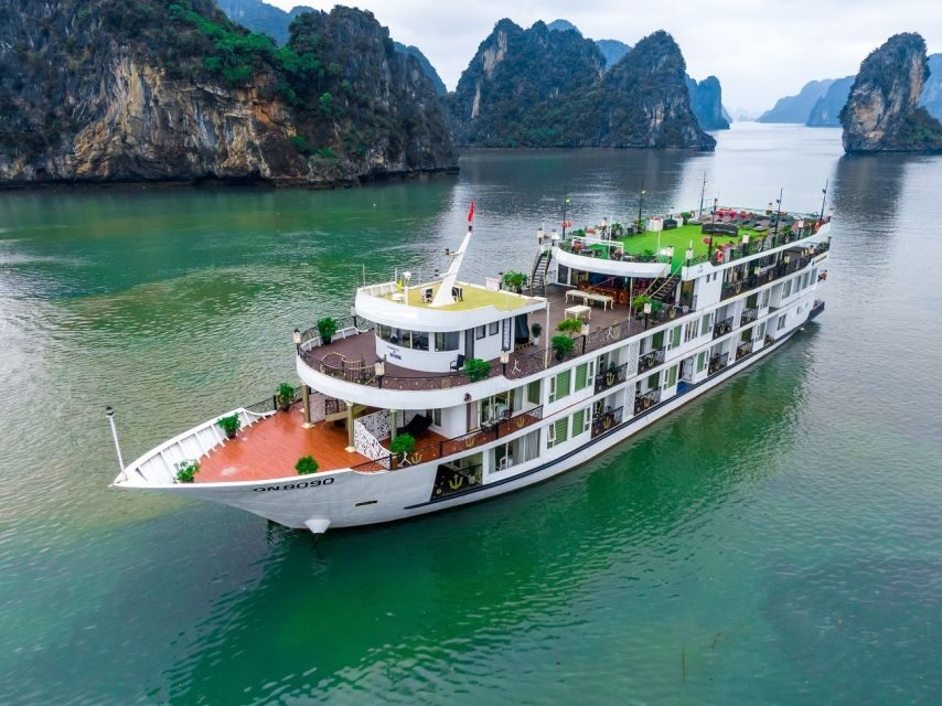 Ha Long Bay: Luxury Cruise 2-Day With All Activities & Guide - Your cabin: Junior Suite comfort with a private balcony