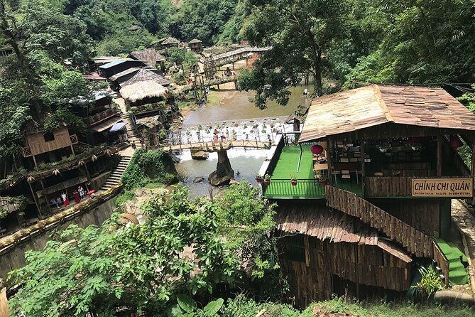 Half Day Cat Cat Village Tour Guided from Sapa - The waterfall route and the French hydraulic power station stop